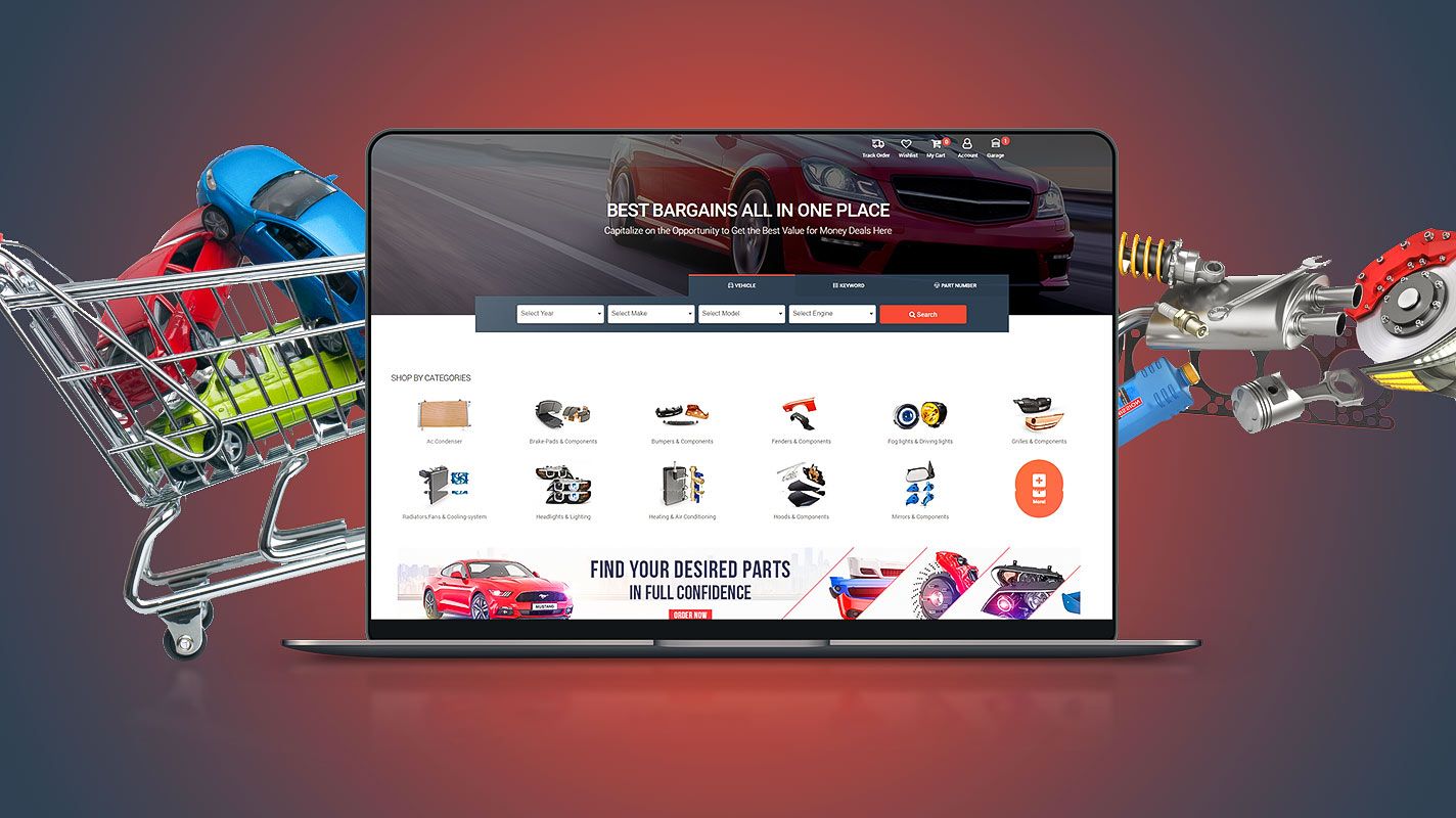 Autoparts online shop